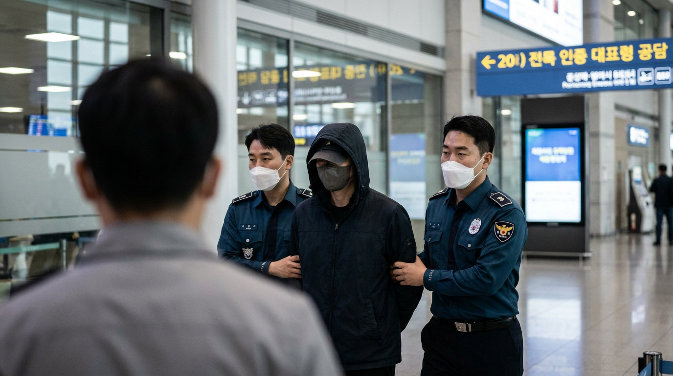 ‘마나토끼 운영자 구속’ 1400편 무단복제 피의자 최초 국내 송환